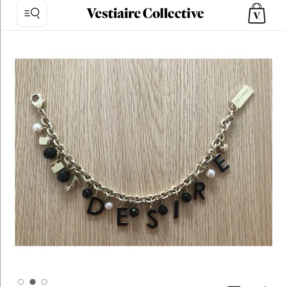 Dolce & Gabbana bracelet, anklet, with charms, gold, black, with charms
